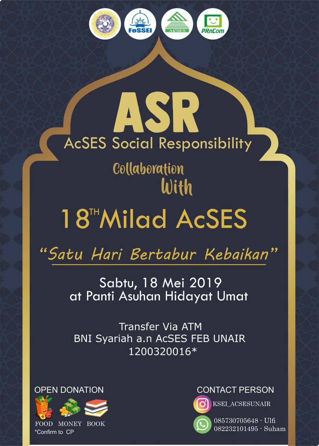 AcSES Social Responsibility 2019