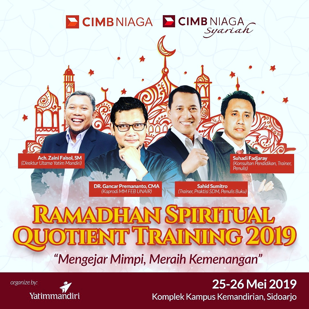 Ramadhan Spiritual Quotient Training 2019 by KPS MM FEB Unair 25 Mei 2019