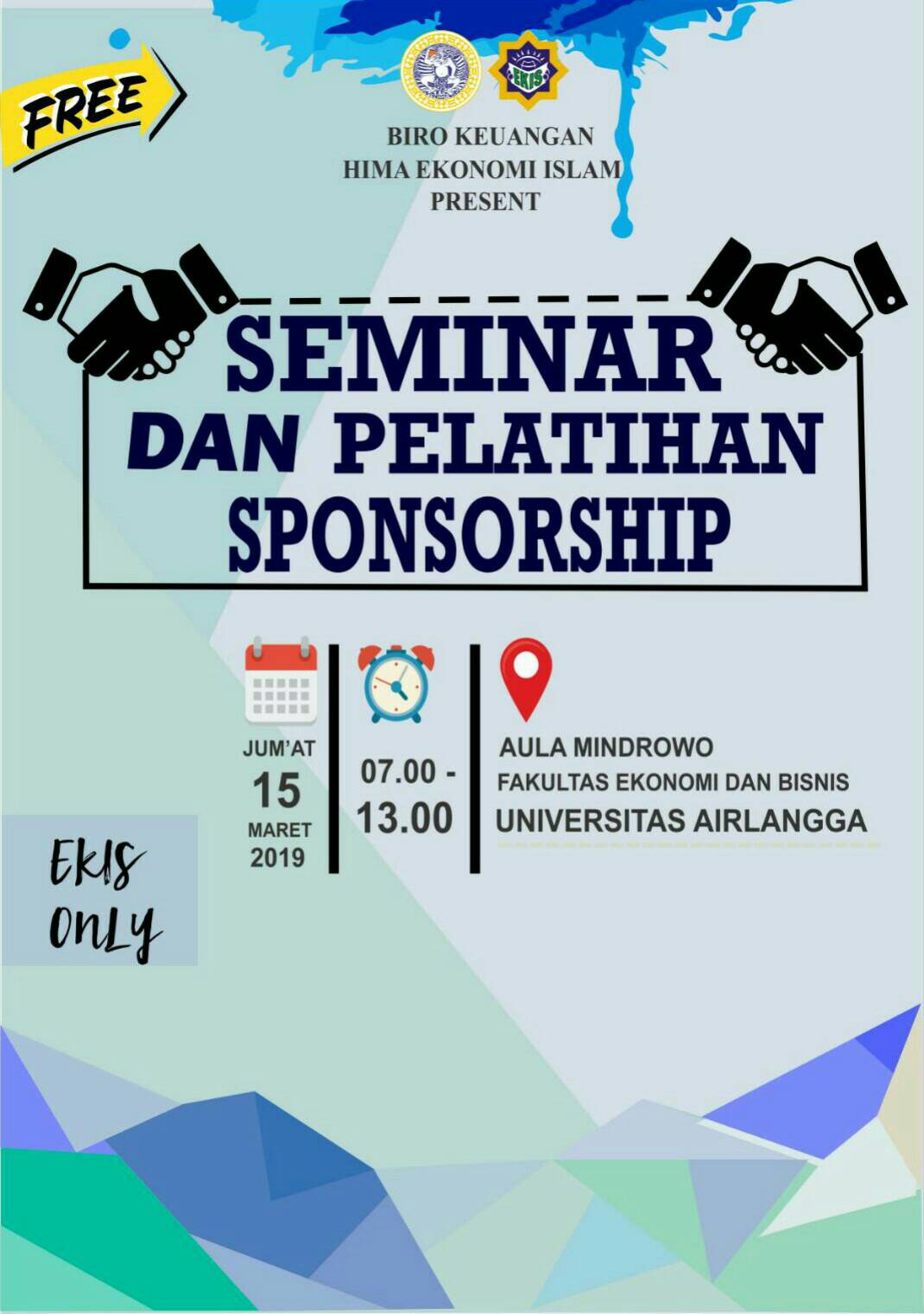 seminar sponsorship 2019