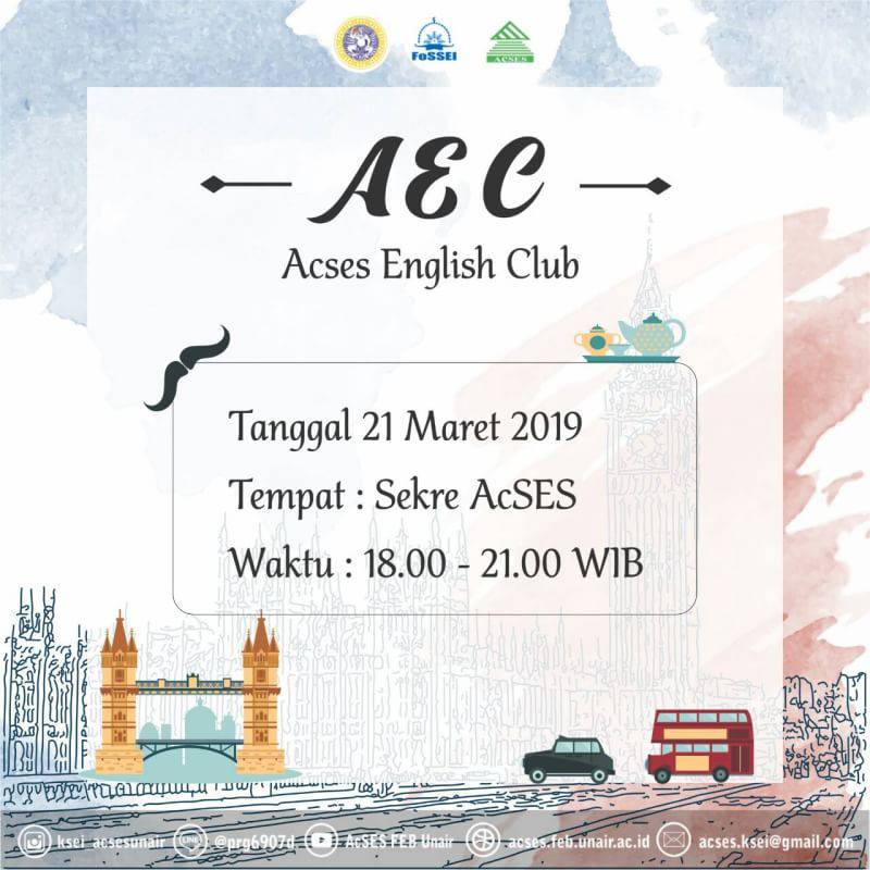 AcSES ENGLISH CLUB 2019