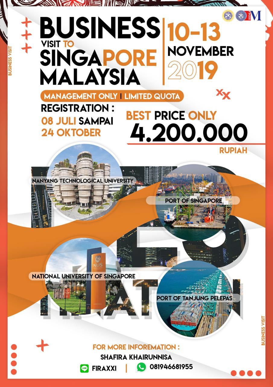 Business Visit to Singapore Malaysia 2019