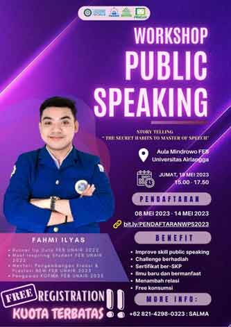 public speaking feb unair