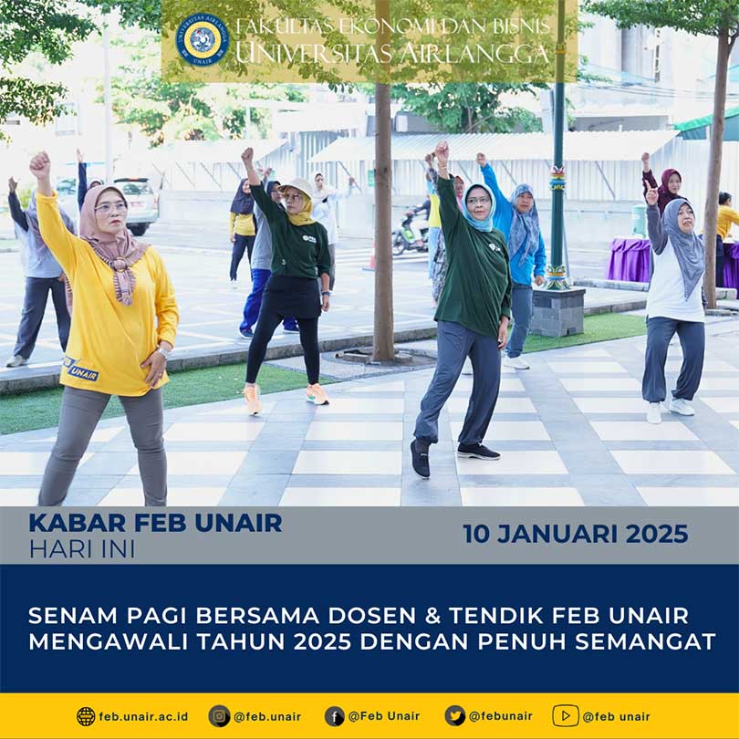 FEB UNAIR HOLDS GYMNASTICS WITH LECTURERS AND TEACHERS, STARTING 2025 WITH FULL SPIRIT