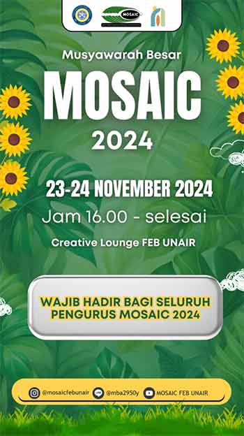 Musyawarah Besar (MUBES) MOSAIC FEB UNAIR 2024 