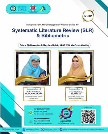 Webinar: Systematic Literature Review (SLR) &amp; Bibliometric Analysis