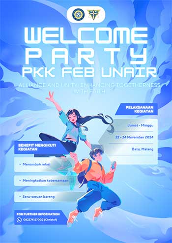 Welcome Party PKK FEB UNAIR