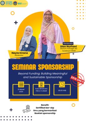 SEMINAR SPONSORSHIP