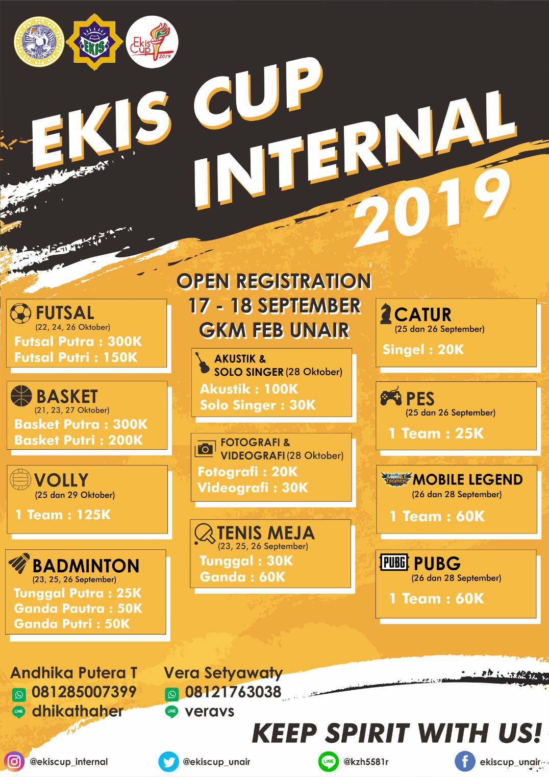 EKIS CUP INTERNAL